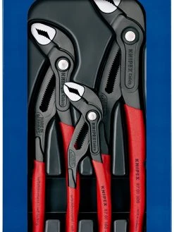 Knipex 00 20 09 V02 Cobra® 3 Piece Water Pump Plier Set
