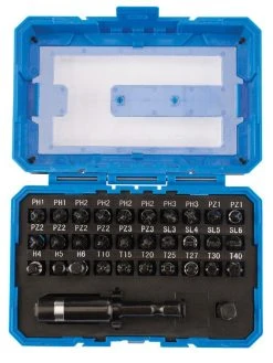Draper Expert 05724 32 Piece IMPACT Rated 1/4" Screwdriver &amp; Magnetic Bit Set