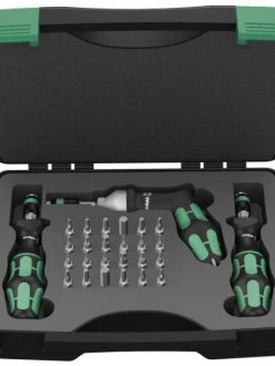 Wera 074739 27 Piece Adjustable Torque Screwdriver Set 0.3-6.0Nm