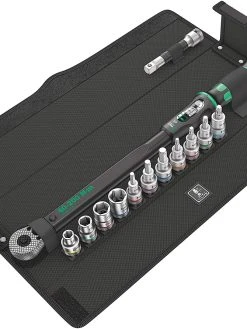 Wera 075680 13 Piece 1/2" Drive Adjustable Click-Torque Wrench Set