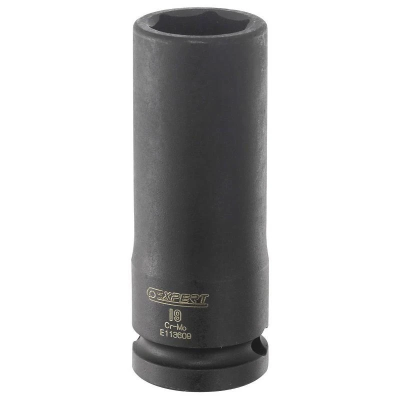Expert By Facom E113612 1/2" Long Impact Socket - 24mm