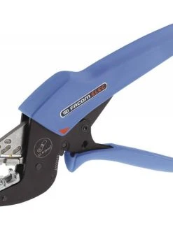 Facom 673838 Ratchet Crimping Pliers For Insulated Terminals - With Locators 673838
