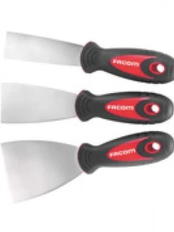 Facom 237.J1 3 Piece Flexible Spatulas/ Scrapers Set