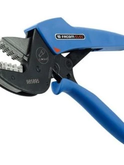 Facom 985895 Ratchet System Crimping Pliers For Cord End Terminals