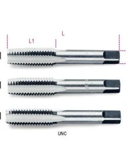 Beta Tools Beta 430ASC 3 Pce. UNC Thread Hand Tap - 1" UNC