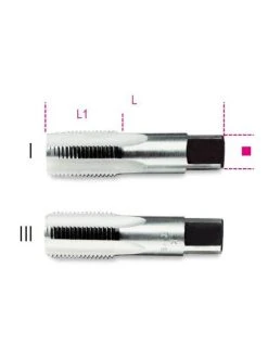 Beta Tools Beta 433ASG 2 Pce. Cylindrical Gas (BSP) Thread Hand Tap - 1/2" Gas