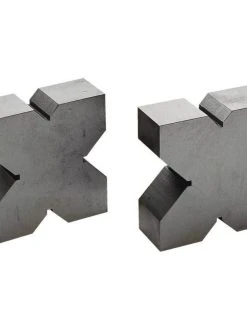 Facom 1202 Pair Of Steel V-Block - 20 Microns