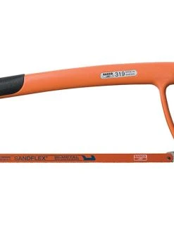Bahco 319 Pro Heavy Duty Hacksaw 12" &amp; Bi-Metal 24TPI Sandflex Saw Blade