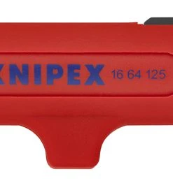 Knipex 16 64 125 SB Round &amp; Flat Cable Dismantling Stripping Tool 13mm