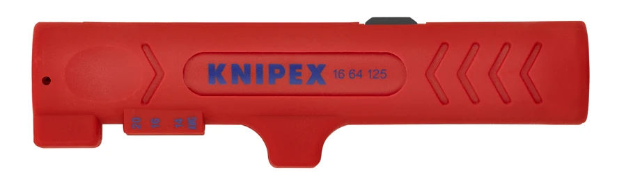 Knipex 16 64 125 SB Round & Flat Cable Dismantling Stripping Tool 13mm