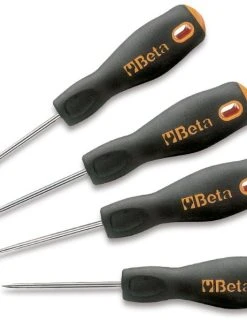 Beta Tools Beta 1687/S4 4 Piece Precision Engineers Scribers With Handles