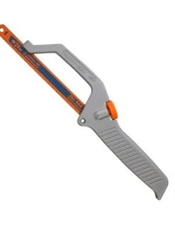 Bahco 208 Flush Cut Mini Adjustable Metal Cutting Hacksaw &amp; 12" (300mm) Blade
