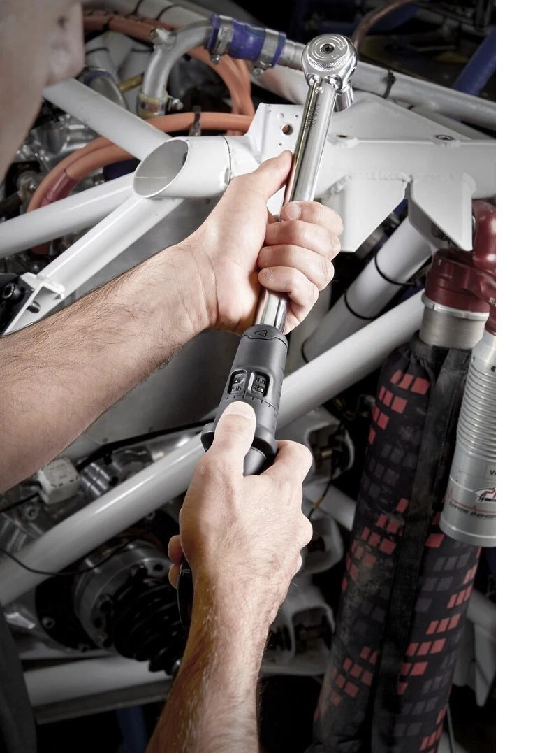 Facom S.209-200D 'Quick Read' End Fitting Torque Wrench No Attachment 40-200Nm - Image 2