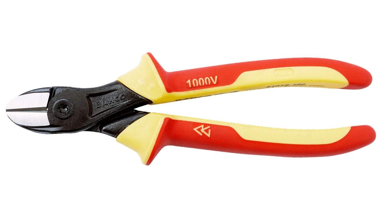 Bahco 2101S-160 ERGO™ VDE Insulated Side Cutting Cutters Pliers 160mm - Image 2
