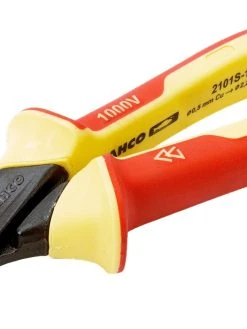 Bahco 2101S-180 ERGOâ„¢ VDE Insulated Side Cutting Cutters Pliers 180mm