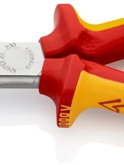 Knipex 26 16 200 VDE Insulated Snipe Nose Side Cutting Pliers (Stork Beak Pliers) 200mm