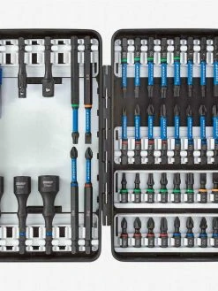 Gedore 666-042 42 Piece Impact Rated Torsion Screwdriver, Socket Adaptor &amp; Nut Set