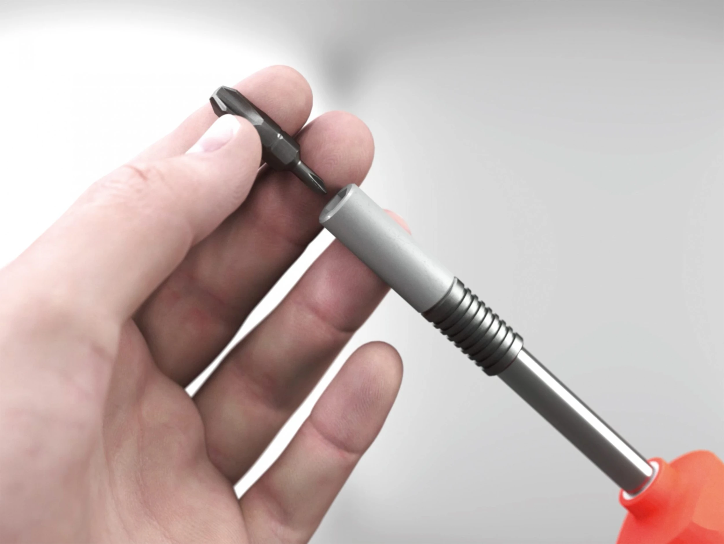 Wiha 43895 1/4" LiftUp 26 Piece Magazine Bit Holder Screwdriver & Bits Set - Image 2