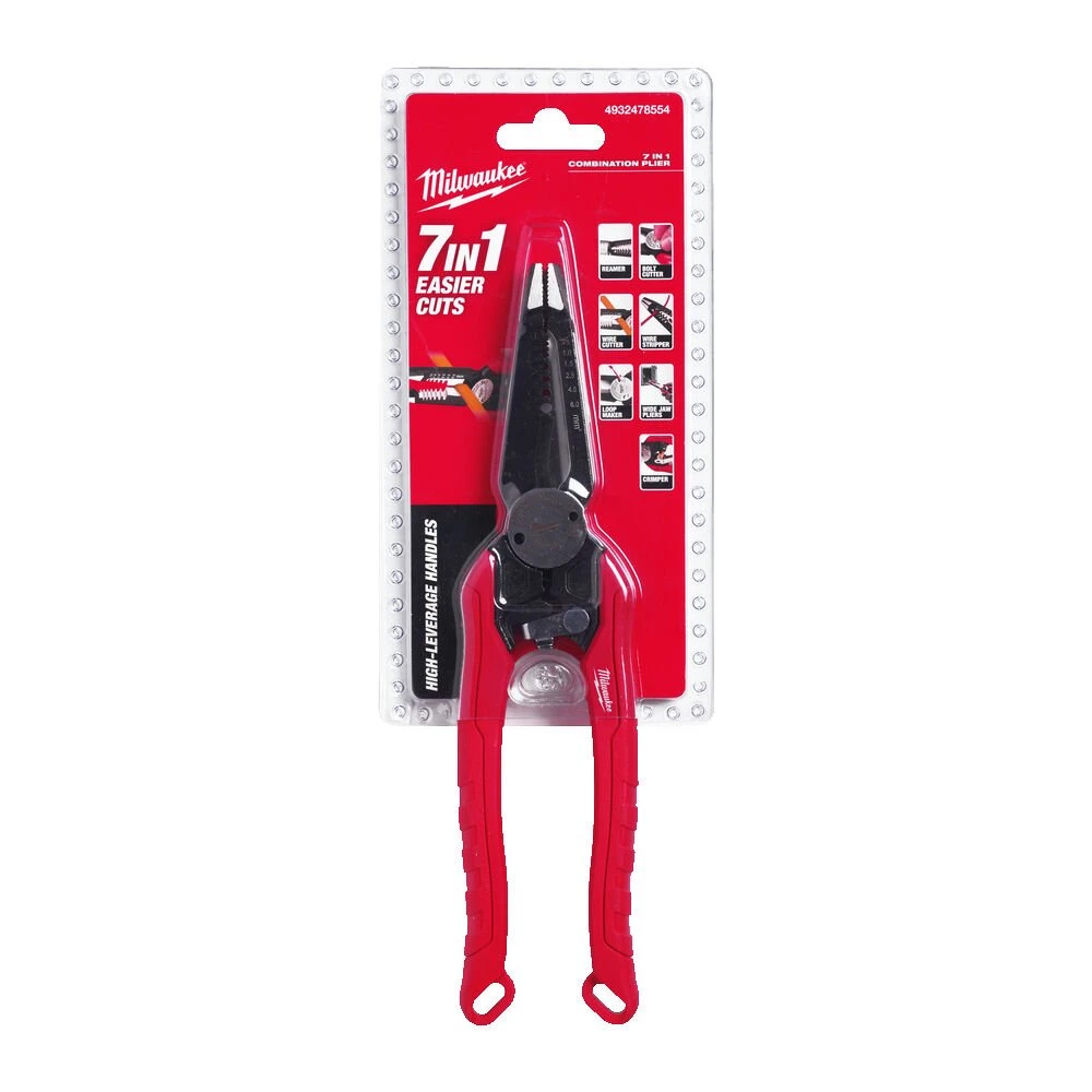 Milwaukee 4932478554 7 In 1 Wire Stripping Pliers - Image 2