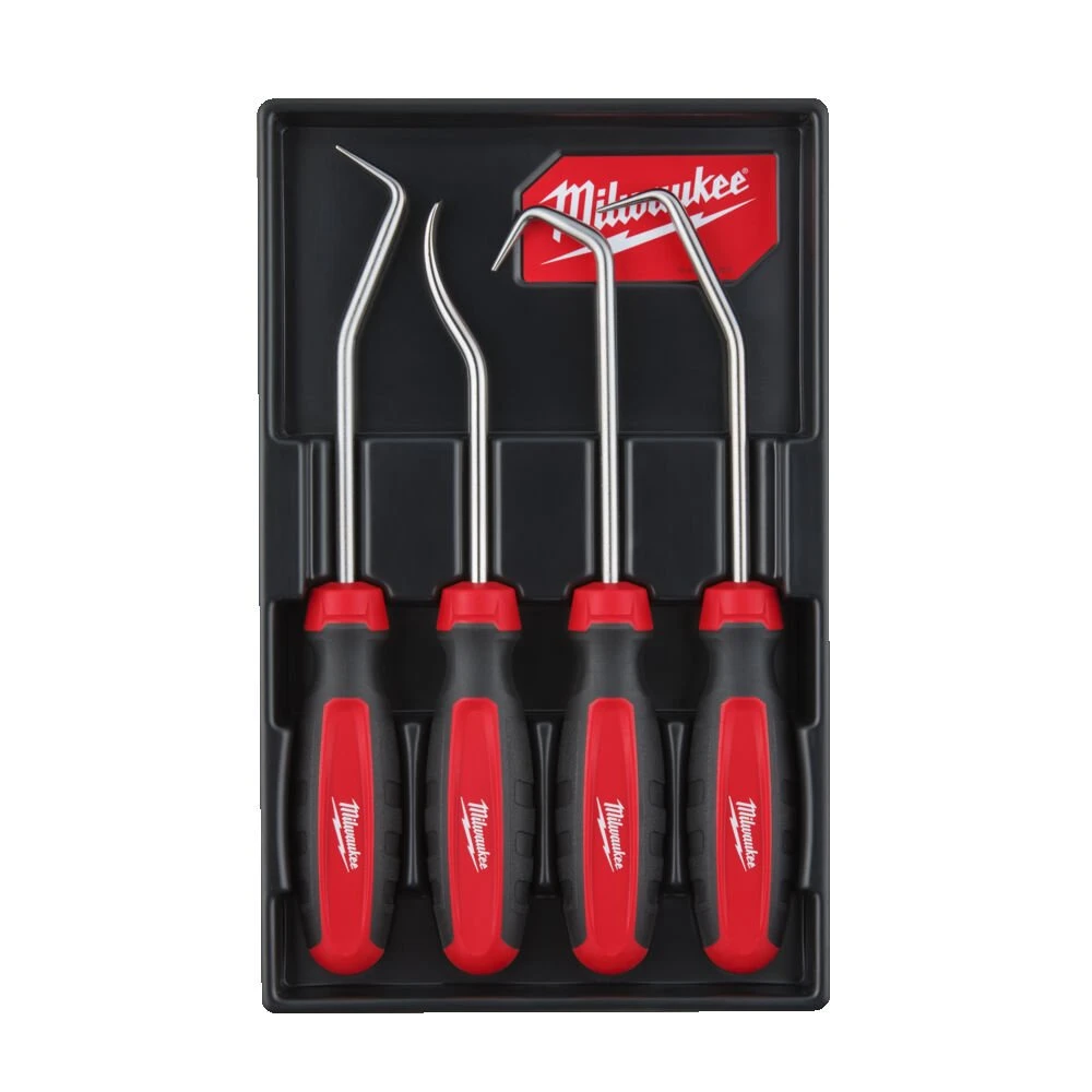 Milwaukee 4932480568 4 Piece Hook & Pick Set