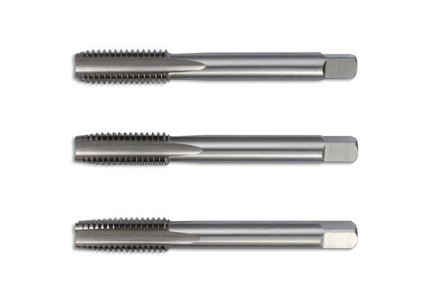 Presto 3 Piece Metric High Speed Steel (HSS) Hand Tap Set M10x1.25 Fine Thread