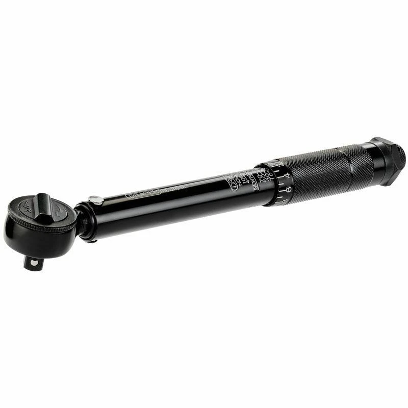 Draper 64534 Black 3/8" Square Drive Torque Wrench In Case Calibrated 10-80Nm - Image 3