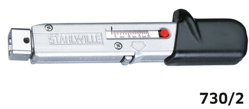 Stahlwille 730Quick/4 Service MANOSKOP® Torque Wrench With Mount For Insert Tools (9x12mm) 8-40Nm - Image 2