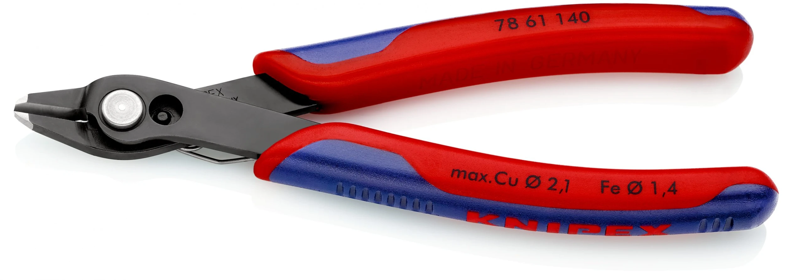 Knipex 78 61 140 Super Knips® XL Diagonal Flush Cut Electronic Side Cutter Pliers 140mm - Image 3