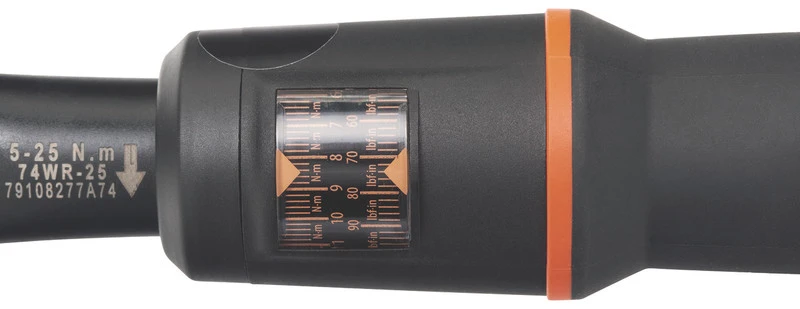 Bahco 74WR-100 1/2" Drive Mechanical Adjustable Click Push-Through Torque Wrench 20-100Nm - Image 4