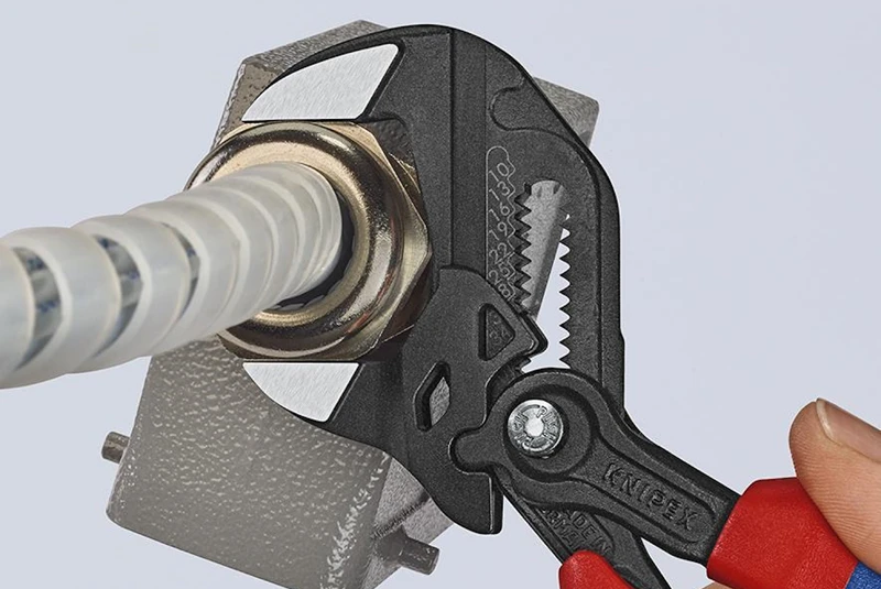 Knipex 86 01 180 Lock Button Waterpump Slip Joint Pliers 180mm (40mm Capacity) - Image 3