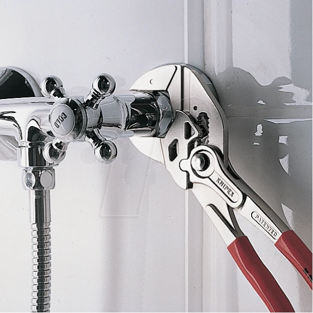 Knipex 86 03 150 Lock Button Waterpump Slip Joint Pliers Wrench PVC Grip 150mm (27mm Capacity) - Image 3