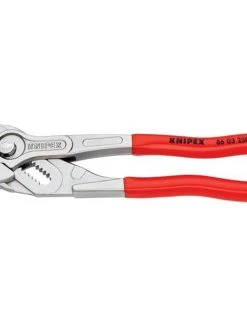 Knipex 86 03 250 Lock Button Waterpump Slip Joint Pliers Wrench PVC Grip 250mm (52mm Capacity)