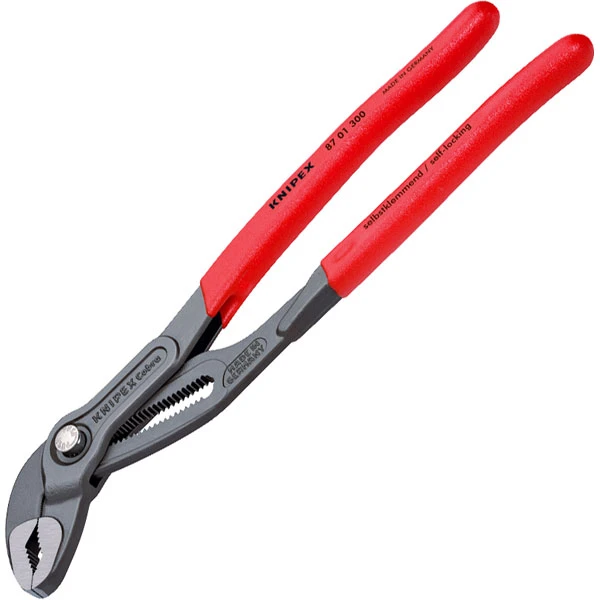 Knipex 87 01 300 Cobra® Waterpump Pliers PVC Grip 300mm - 60mm Capacity - Image 2