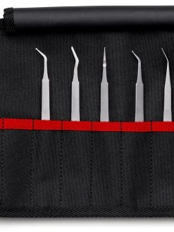 Knipex 92 00 03 SMD 5 Piece Precision Tweezers Set