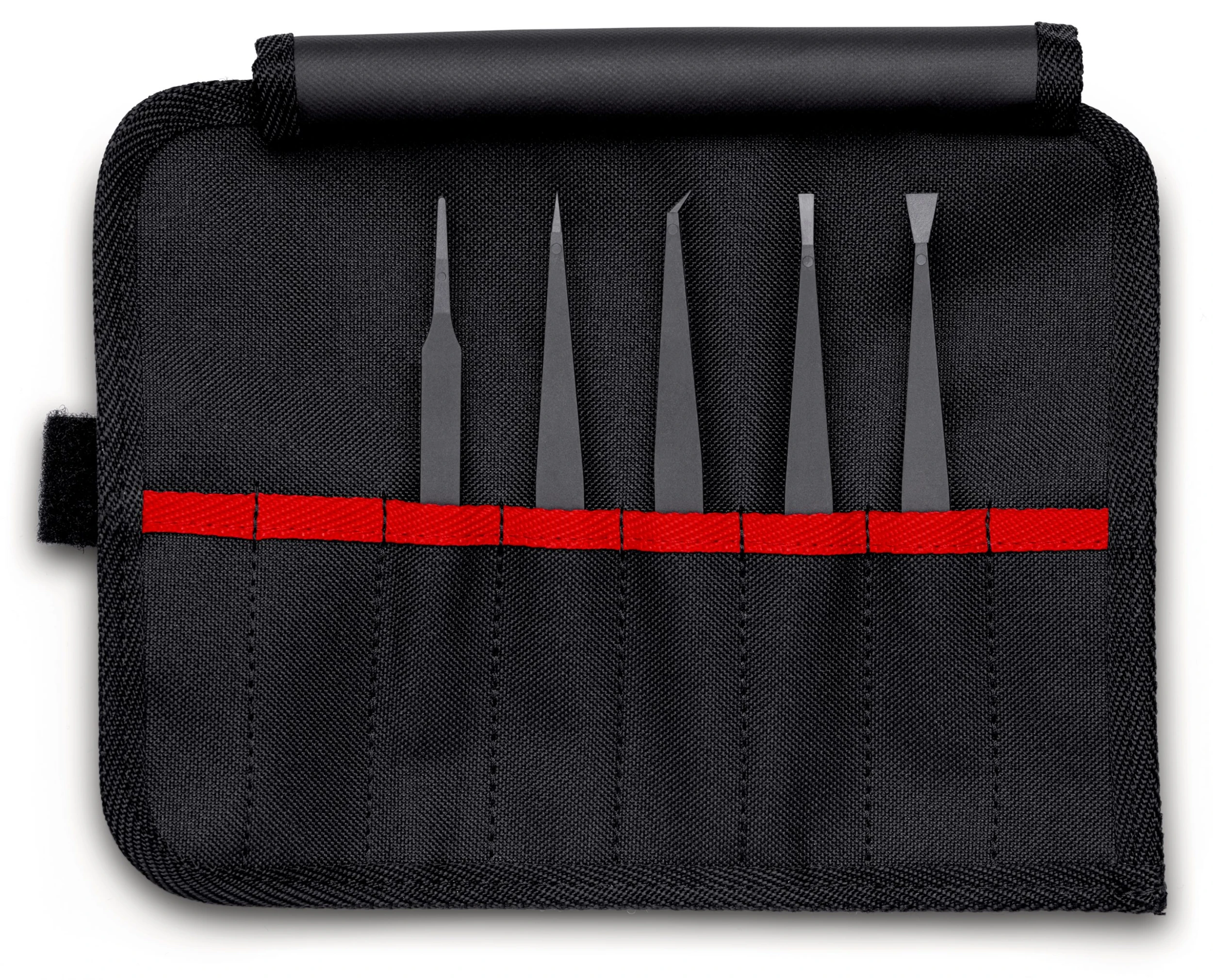 Knipex 92 00 05 ESD 5 Piece Plastic Tweezers Set