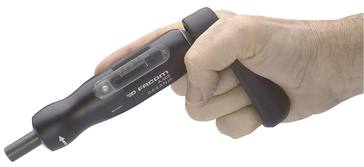 Facom A.404 Torque Screwdriver With Vernier Adjustment 2 - 10Nm - Image 2