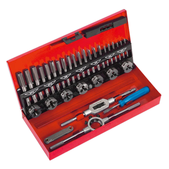 Sealey Tools AK3015 32 Pce. Tap & Die Set - Metric M3 - M12