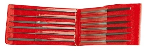 Facom AS.12LTP180T2A 12 Piece Needle File Set T2 - 180mm