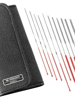 Facom DX.RDJ12 12 Piece Diamond-Tip Contact Cleaning Files