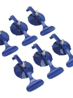 Sealey RE006 6 Piece Suction Clamp Set