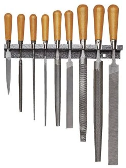 Facom STU 9 Piece Classic File Set With Storage Rack