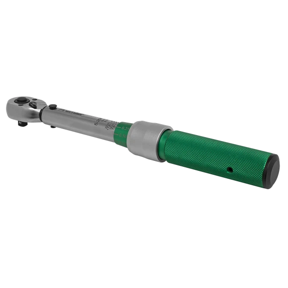 Sealey STW901 Torque Wrench Micrometer Style 1/4"Sq Drive 5-25Nm - Calibrated - Image 4