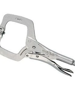 Irwin Vise-Grip T165EL4 Original 4SP Locking C-Clamp With Swivel Pads 4"/100mm