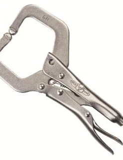 Irwin Vise-Grip 6R Orginal Locking C-Clamp With Regular Tips – 6″ / 150mm