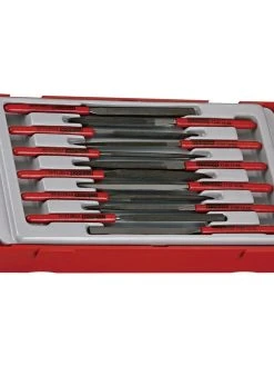 Teng TTNF12 12 Pce Needle File Set Supplied In A Plastic Case