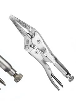 Irwin Vise-Grip TVG73 3 Piece Orginal Quick Release Curved And Long Nose Locking Jaw Pliers